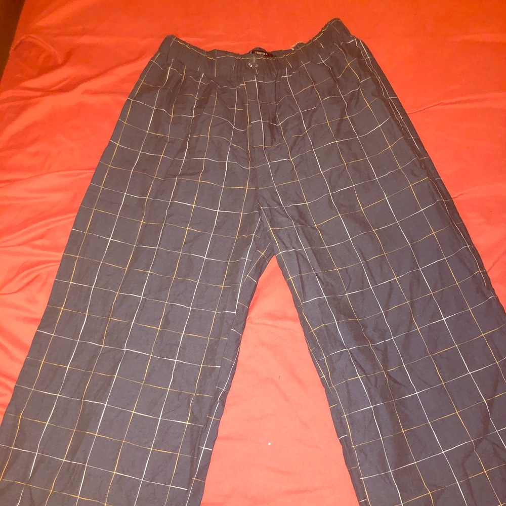 Plaid Pants